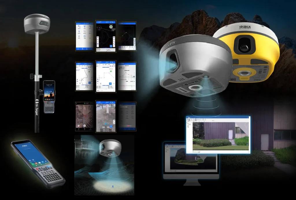 گیرنده مولتی فرکانس های تارگت سری Hi-Target vRTK V5 - ژئوپوز ایران